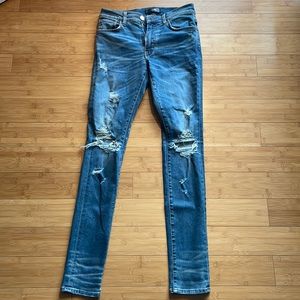Amiri Jeans - waist 30- (Used)- Dry Cleaned